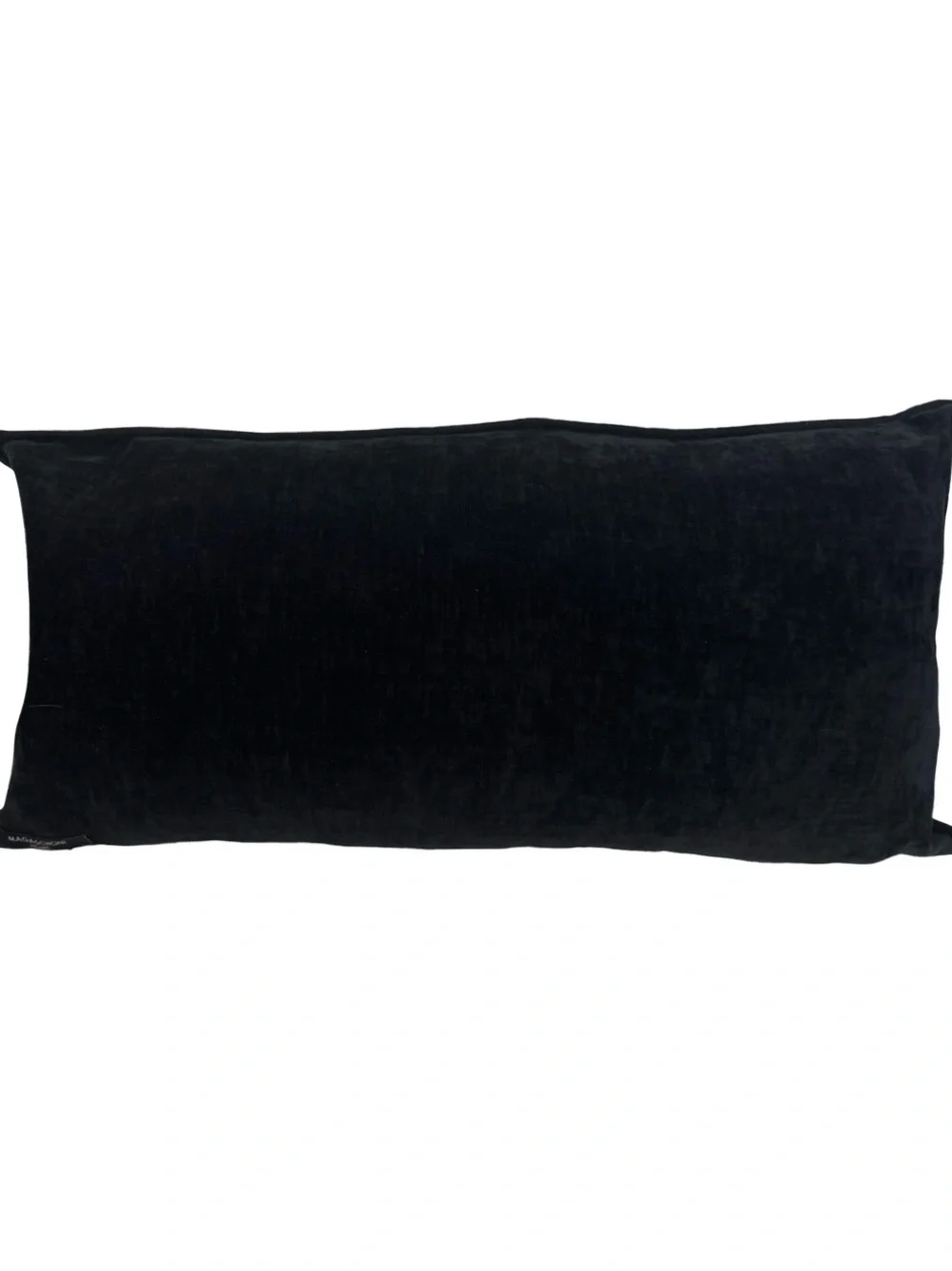 Magaschoni Home Velvet Lumbar Pillow – 3 Rhinestone Skulls – Down Filled – EUC